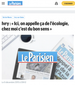 article du parisien sur planete terroir