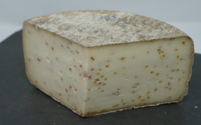 Tomme de chèvre à la coriandre